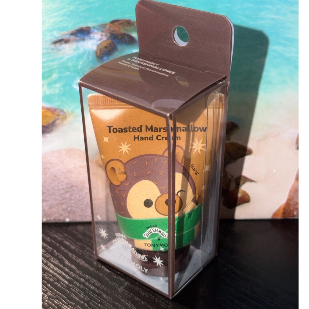TonyMoly x Squishmallows Hans Toasted Marshmallow Hand Cream 30ml New